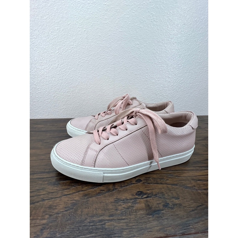 GREATS Royale Light Pink Perf Leather Casual women's‎ Sneakers Size 9